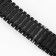 Solomon watch strap, 22 mm, metal, L-16 cm, black