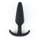 Anal traffic jam-hoods, without vibration, silicone Soft-Touch, 32 x 125 mm, black