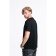 Male T -shirt, size 44, black color