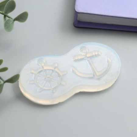 Mold Silicon "Hot and anchor" 2 items 0.7x8x4.5 cm-1