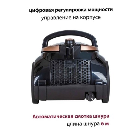 Pioneer VC335C vacuum cleaner, cyclone, 2050W, 2 l, black and penalty color-11