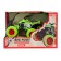 Inertial Funky Toys "ATV", springs, 6x6, green color