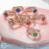Children's ring "chosen" spark, the color of a mix in gold, dimensionless