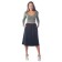 Female skirt, size 50, black color