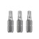 Bit KWB Industry, T-Torx20, steel TQ60, 25 mm, 3 pcs