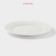 Porcelain plate lunch with a thickened edge of the White Label, 300 ml, d = 22.9 cm, white color