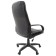 Armchair for the head of Brabix Strike EX-525, black eco-leather, black fabric TW