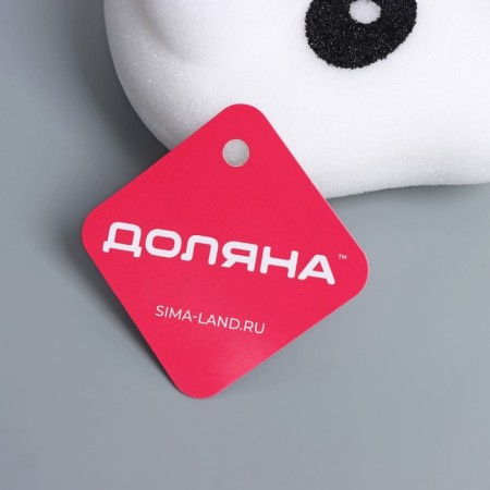 Body sponge "Panda", white color-2
