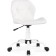 Computer chair Wald Metal/Ecokuzha, White/White 47x54x70 cm