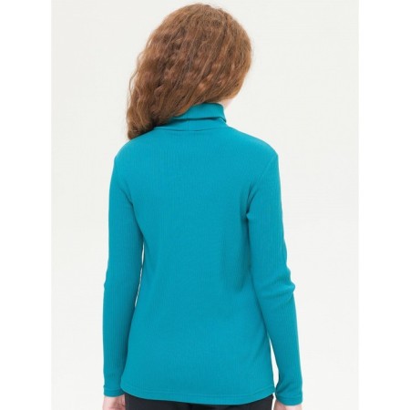 Jumper for girls, height 128 cm, emerald color-2