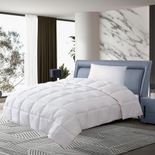 Arya Home Ecosoft Comfort blanket, size 155x215 cm, white color