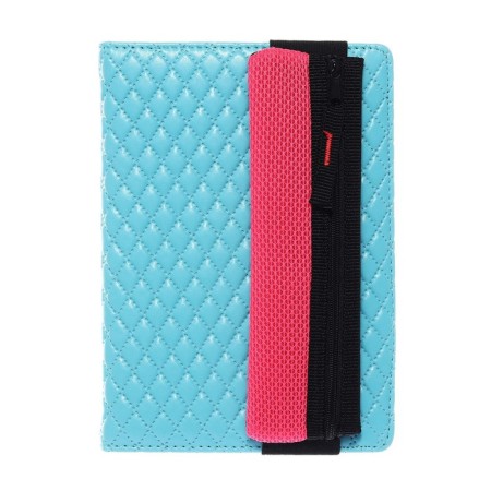 Penal soft, 1 department, 60 x 195 mm, flat, PMP 03-73 with a notebook for a notebook, bright pink 57434-7