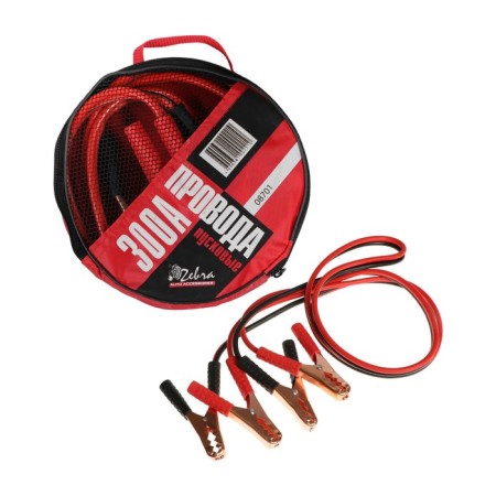 Zebra launch wires, 300 a, in a bag, 2.2 m