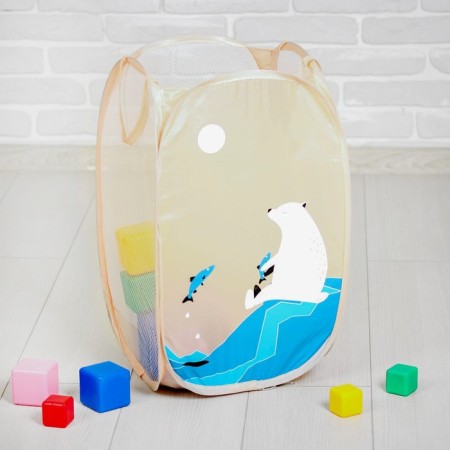 Basket basket "White Bear"-2