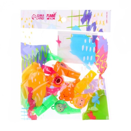 Whistle "Beasts", Mix colors-5