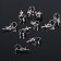 Holder for Kulon adhesive SM-183 (set 10 pcs.), 10 × 5 mm, silver color