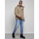 Sports male winter, size 64, mustard color