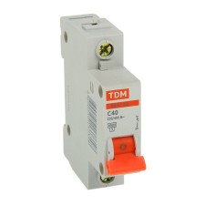 Automatic switch TDM VAL47-63, 1P, 40 A, 4.5 ka