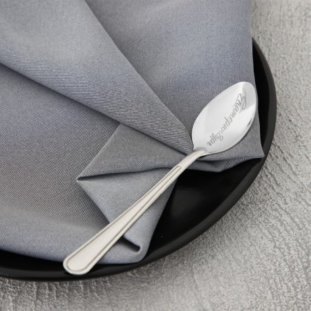 Spoon with engraving on the card "Yekaterinburg", 3 x 14 cm-1