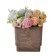 Kashpo for flowers and plants, chocolate 20x20x20cm, 6.5l