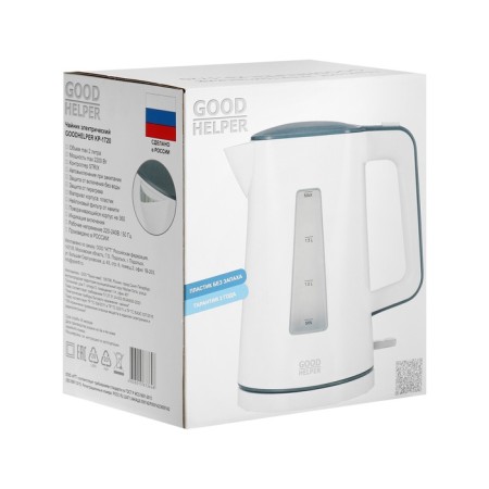 Electric kettle Goodhelper KP-1720, plastic, 2 l, 2200 watts,-2