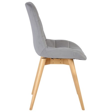 Dining stool Polini Home Verona SD, color light-gray-natural-3