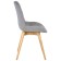 Dining stool Polini Home Verona SD, color light-gray-natural