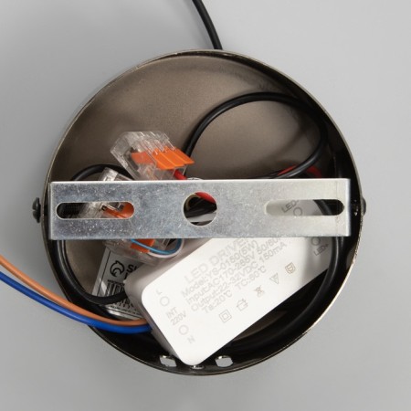 Lamp "Aladard" LED 10W 3000-6000K black chrome 13.5x13.5x21.5-121 cm-10