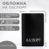 Textura passport cover, black color