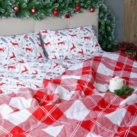 Lovelife 2PP Lapland Lowel Lowel, 175x215cm, 200x225cm, 50x70cm-2pcs, 100%cotton, satin-5