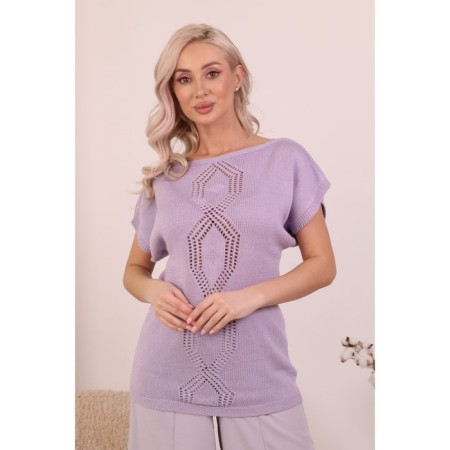 Female jumper, size 42, gray-lilac color-2