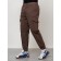 Cargo jeans men, size 56, brown color