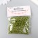 Set of beads "needlework" plastic, diameter 4 mm, 25 g, marsh-green