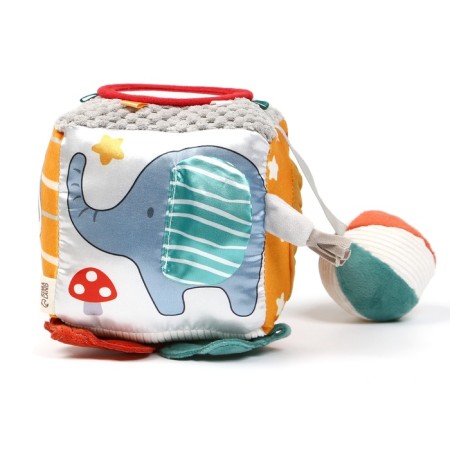 Developing bisicubic soft "animals", rattle, squeaks, rustling, crumb I-2