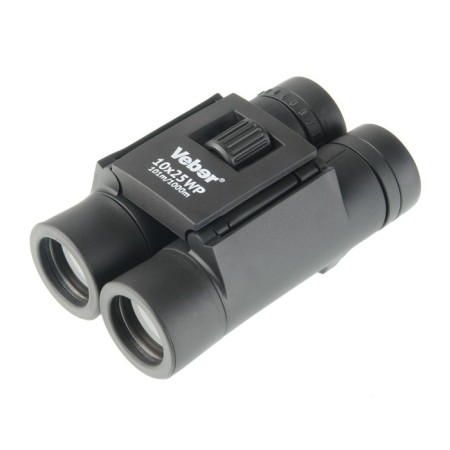 Veber binoculars, 10 × 25 wp, black color-5
