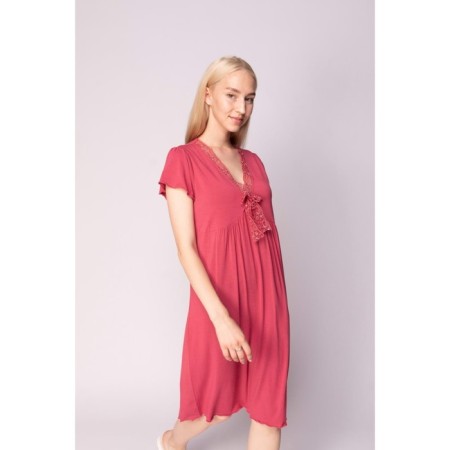Night shirt "Kimberly", size m, color Bordeaux-5