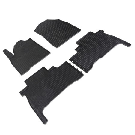 Rubber rugs ’grid’ for Toyota Land Cruiser 200, 2007-