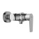 Shower mixer cersanit moduo, one -rod, chrome