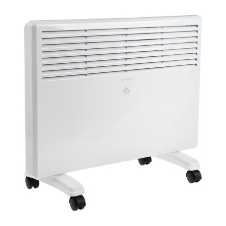Convector heater Luazon LKO-03, floor, 1500 W, 30 m², 2 modes, white-2