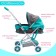 Stroller for dolls "Walk", universal, with a basket