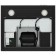 Exposure RINA 600 Black PB, T- figurative, 845 m3/h, 3 speeds, 60 cm, black