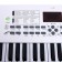 Synthesizer "Musical World", 61 key, with a microphone and adapter