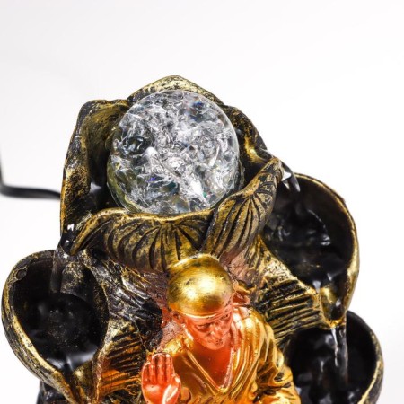 The desktop fountain from the network, the lighting "Elder" 22.5x15x15 cm-4