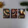A set of postcards with seeds "grow itself" "feelings" 5*7cm 3 pcs