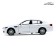 Metal machine BMW M5, 1:32, doors, inertia, white color open