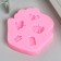 Mold Silicon "Halloween attributes" 5 items 7.5x7.8 cm