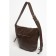 Sobo bag female, genuine leather, ludor brown, 40x1x35 cm
