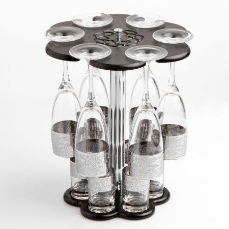 Mini-bar double "Jungle with spraying silver" 50 ml, 170 ml