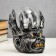 Plasmic ball Polystone "Scarecrow" from 220V 14x13.5x17.5 cm Risalux