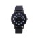Men's wristwall-quartz clock, silicone strap, d-4.5 cm